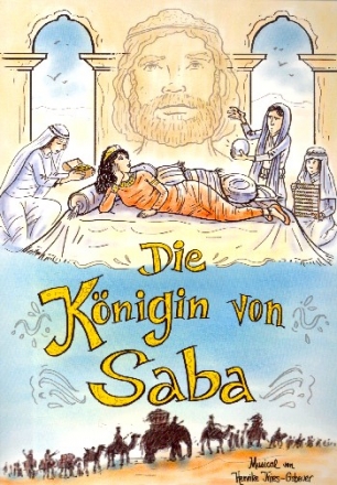 Die Knigin von Saba fr Soli, Kinderchor und Instrumente Chorstimme (mit Liedern, Zwischentexten, Akkorden)