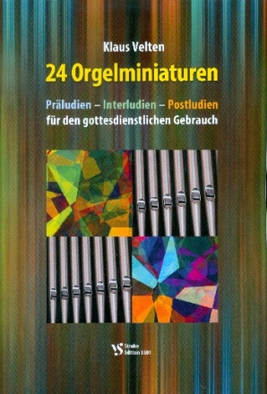 24 Orgelminiaturen fr Orgel