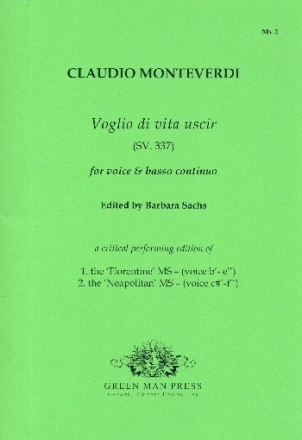 Voglio di vita uscir SV337 for voice and Bc