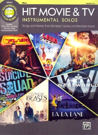 Hit Movie & TV Instrumental Solos (+MP3-CD): for viola