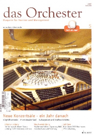 Das Orchester Mai 2018 Neue Konzertsle - ein Jahr danach