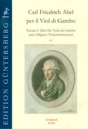 Sonate C-Dur A4:1 fr Viola da gamba und Tasteninstrument (Cembalo/Klavier)