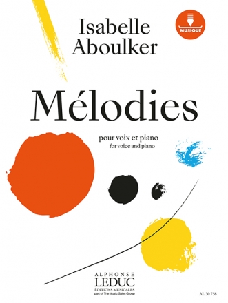 Mélodies pour voix et piano Songbook