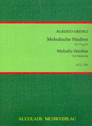 Melodische Studien fr Fagott