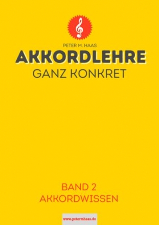 Akkordlehre ganz konkret Band 2 (+QR-Code) Akkordwissen