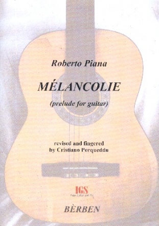 Mlancolie para guitarra