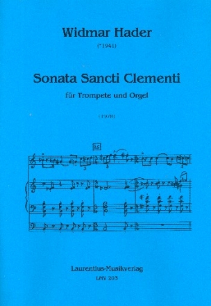 Sonata Sancti Clementi fr Trompete und Orgel