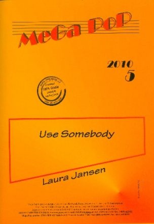 Use Somebody: fr Klavier (Gesang/Gitarre)