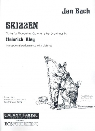 Skizzen for flute, oboe, clarinet, horn and bassoon score