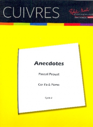 Anecdotes pour cor en fa et piano