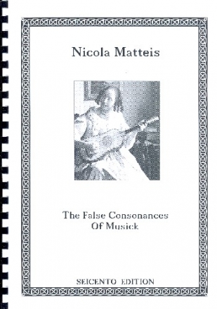 The false Consonances of musick fr Barockgitarre Facsimile