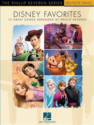 Disney Favorites: for big-note piano (ith lyrics)