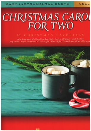 Christmas Carols for two for 2 violoncellos score