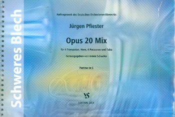 Opus 20 Mix für 4 Trompeten, Horn, 4 Posaunen und Tuba Partitur und Stimmen