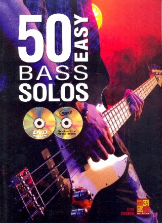 50 easy Bass Solos (+DVD/ CD-ROM): for bas/tab