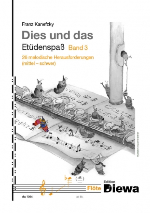 Dies und das - Etdenspa Band 3 fr Flte