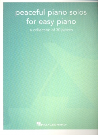 Peaceful Piano Solos for easy piano
