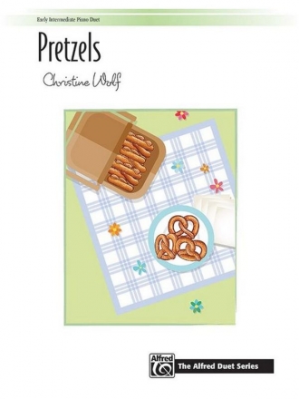 Pretzels for piano 4 hands score