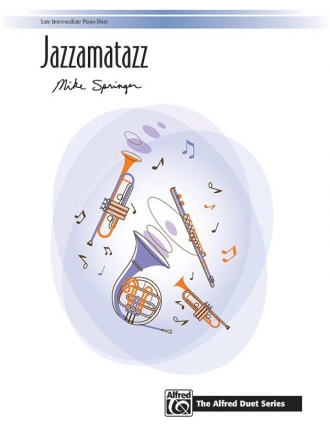 Jazzamatazz for piano 4 hands score