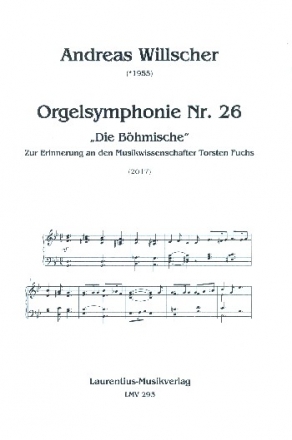 Orgelsymphonie Nr.26 fr Orgel (Harmonium)