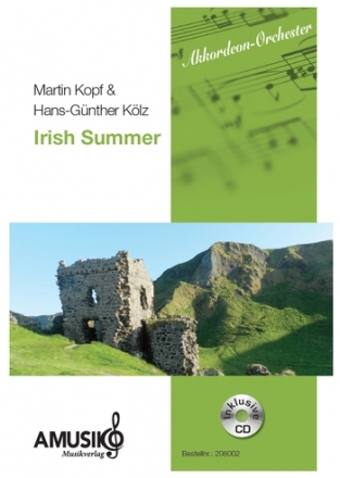 Irish Summer (+CD) fr Akkordeonorchester Partitur