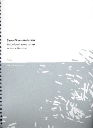 Rerendered for piano with 2 assistants score with performance notes