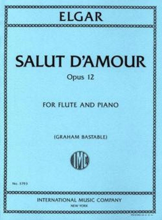 Salut d'amour for flute and piano