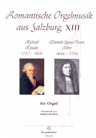 Romantische Orgelmusik aus Salzburg Band 13 fr Orgel