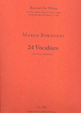 Vocalises for voice and piano 2 scores