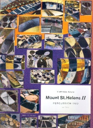 Mount St. Helens no.2 for 2 percussionists score