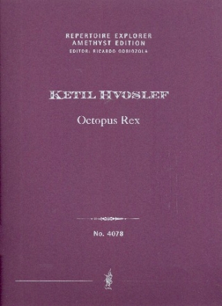 Octopus Rex fr 8 Violoncelli Studienpartitur und Stimmen
