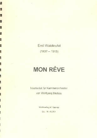 Mon rve fr Kammerorchester Partitur