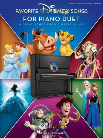 Favourite Disney Songs for Piano Duet: for piano 4 hands score