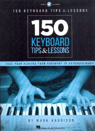 150 Keyboard Tips & Lessons (+Online Audio) for keyboard