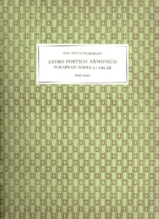 Estro poetico armonico - Parafrasi sopra il salmi vol.3 a 1-4 voci facsimile