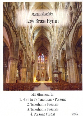 Low Brass Hymn fr 4 Blechblser Partitur und Stimmen