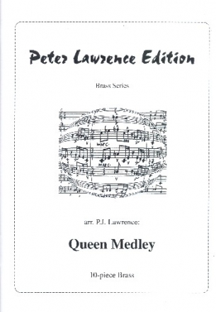 Queen Medley for brass ensemble (10 players) score and parts