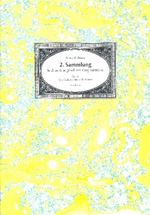 2. Sammlung leichter und angenehmer Originalstcke op.25 fr 2 Csakane (2 Blockflten) Spielpartitur