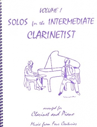 Solos for the intermediate Clarinetist vol.1 for clarinet and piano
