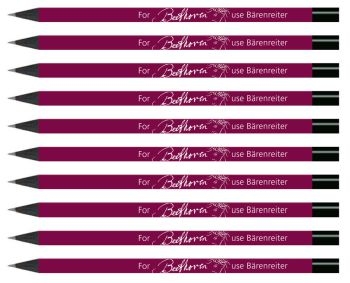 Bleistift Beethoven in Beethoven-aubergine (Mindestabnahme 10 Stk)