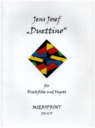 Duettino fr Blockflte und Fagott 2 Spielpartituren