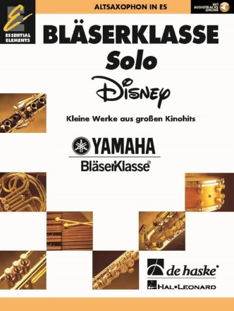 Bl�serklasse Disney (+Online Audio) f�r Blasorchester (Bl�serklasse) Altsaxophon in Es