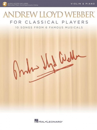 Webber for classical Players (+Audio Access): for violin and piano