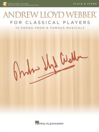 Webber for classical Players (+Online Audio) for flute and piano