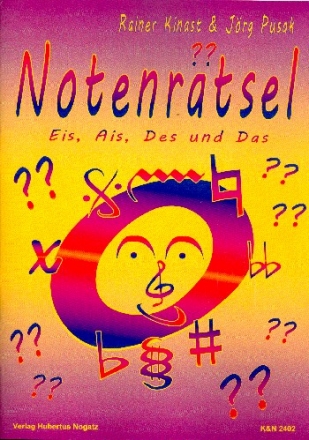 Notenrtsel Eis, Ais, Des und Das