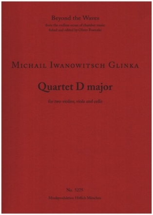 Quartett D-Dur fr 2 Violinen, Viola und Violoncello Studienpartitur und Stimmen