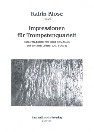 Impressionen (+CD) fr 4 Trompeten (auch Piccolo/Flgelhorn) Partitur und Spielpartituren