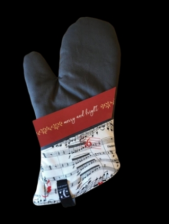 Topfhandschuh Xmas (Le chef) 30 x 15 cm
