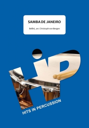 Samba de Janeiro fr Percussion-Ensemble (6-8 Spieler) Partitur und Stimmen