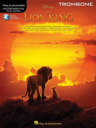 The Lion King (+Online Audio) for trombone